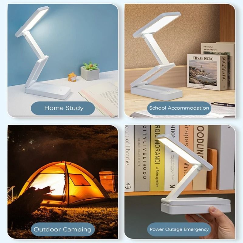 Folding LED Rechargeable Desk Lamp