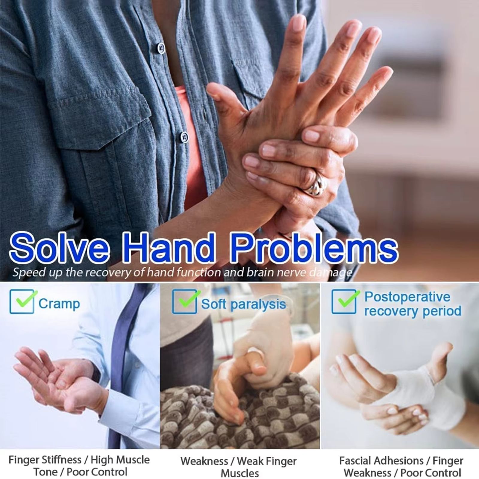 NeuroGlove Pro Intelligent Rehabilitation Robot Glove