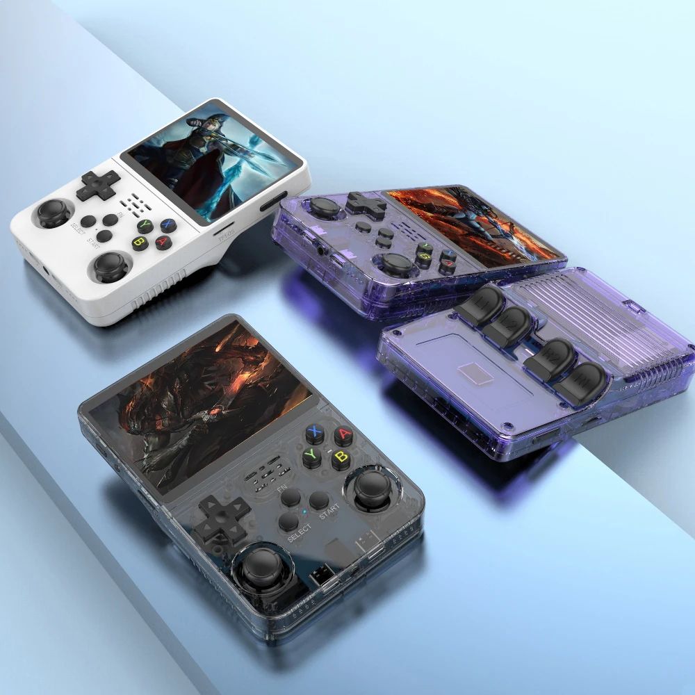 R36S Retro Handheld Game Console Linux System with 3.5 Inch IPS Screen