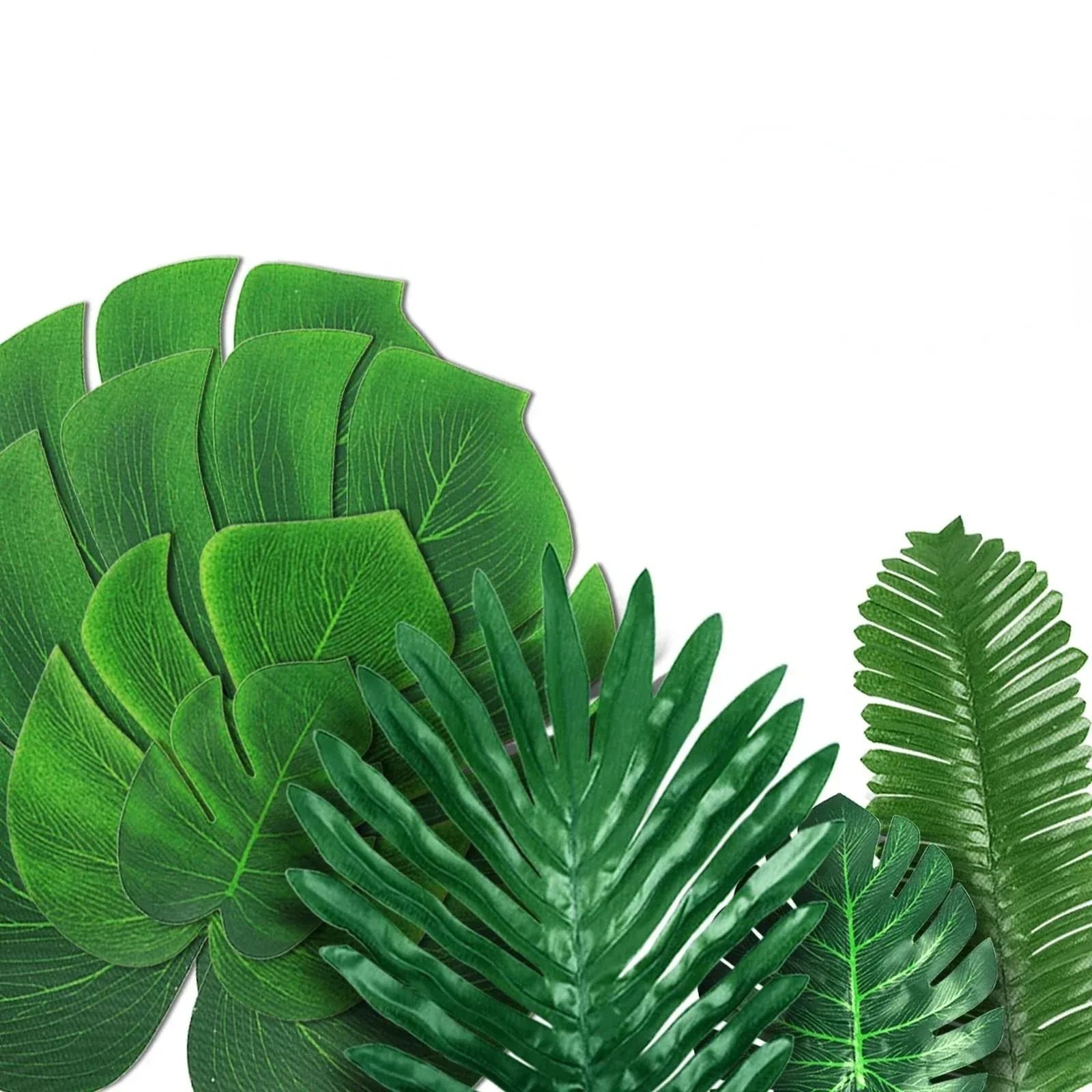 Hawaii Artificial Palm Leaf Set – High-Definition Tropical Botanical Accents