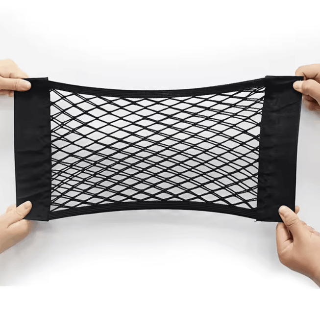 Universal Car Storage Net Organizer Adhesive Cargo Holder