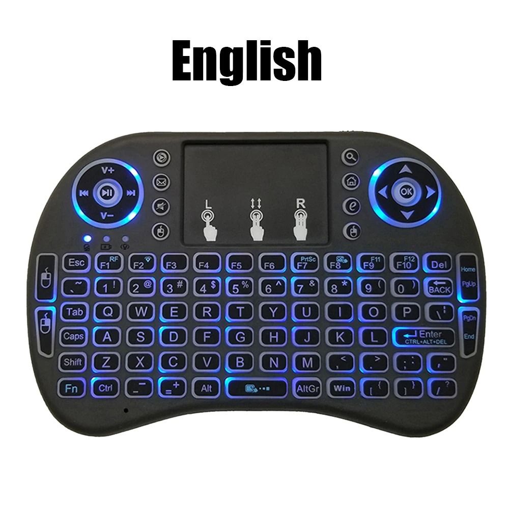 i8 2.4G Air Mouse Touchpad Mini Wireless Keyboard