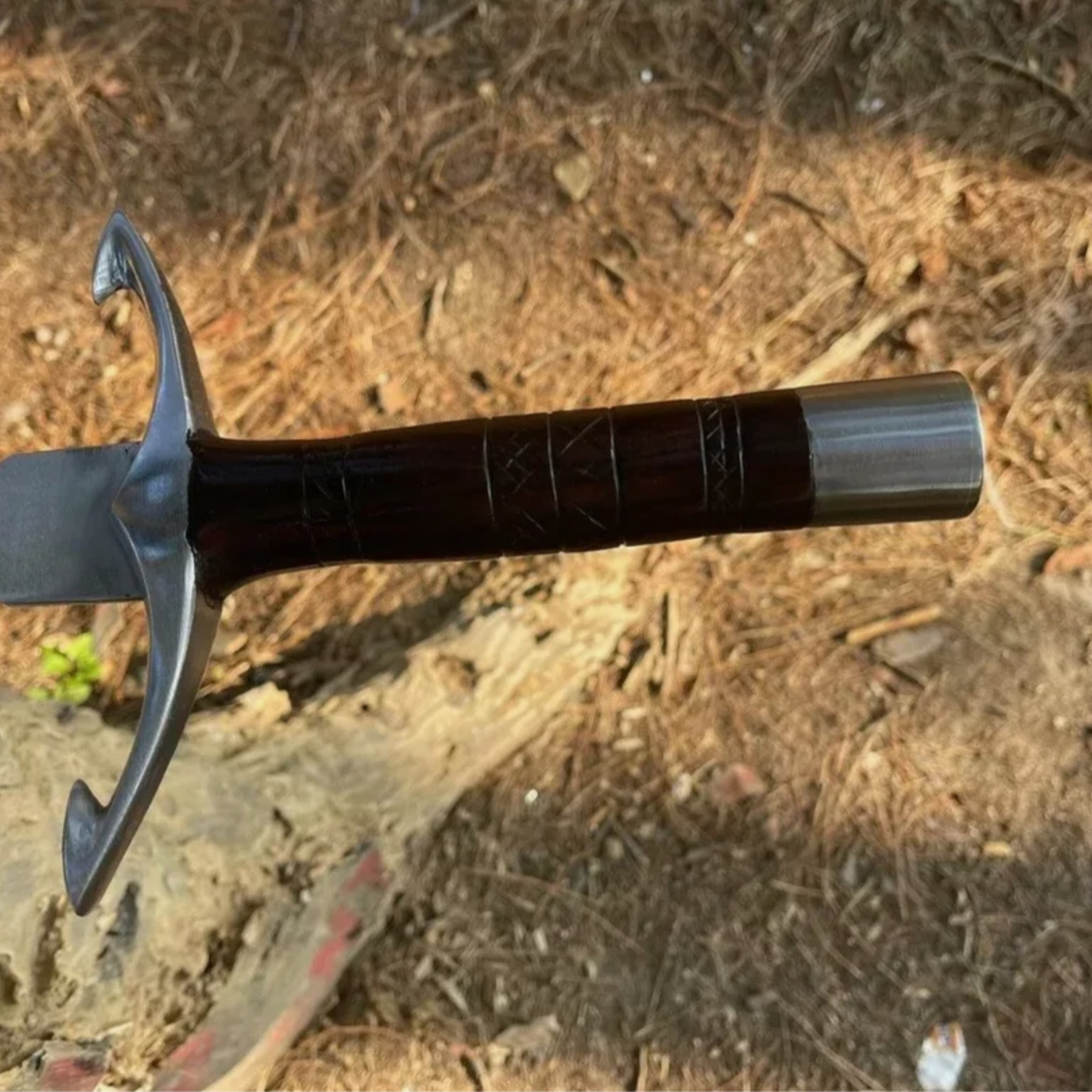 Custom Handmade Carbon Steel Blade Greek Archilles Sword | Hunting Sword Camping