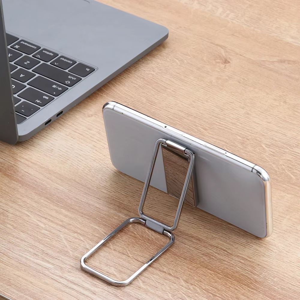 360° Rotating Ultra-Thin Foldable Phone Holder Ring Stand Metal Finger Kickstand