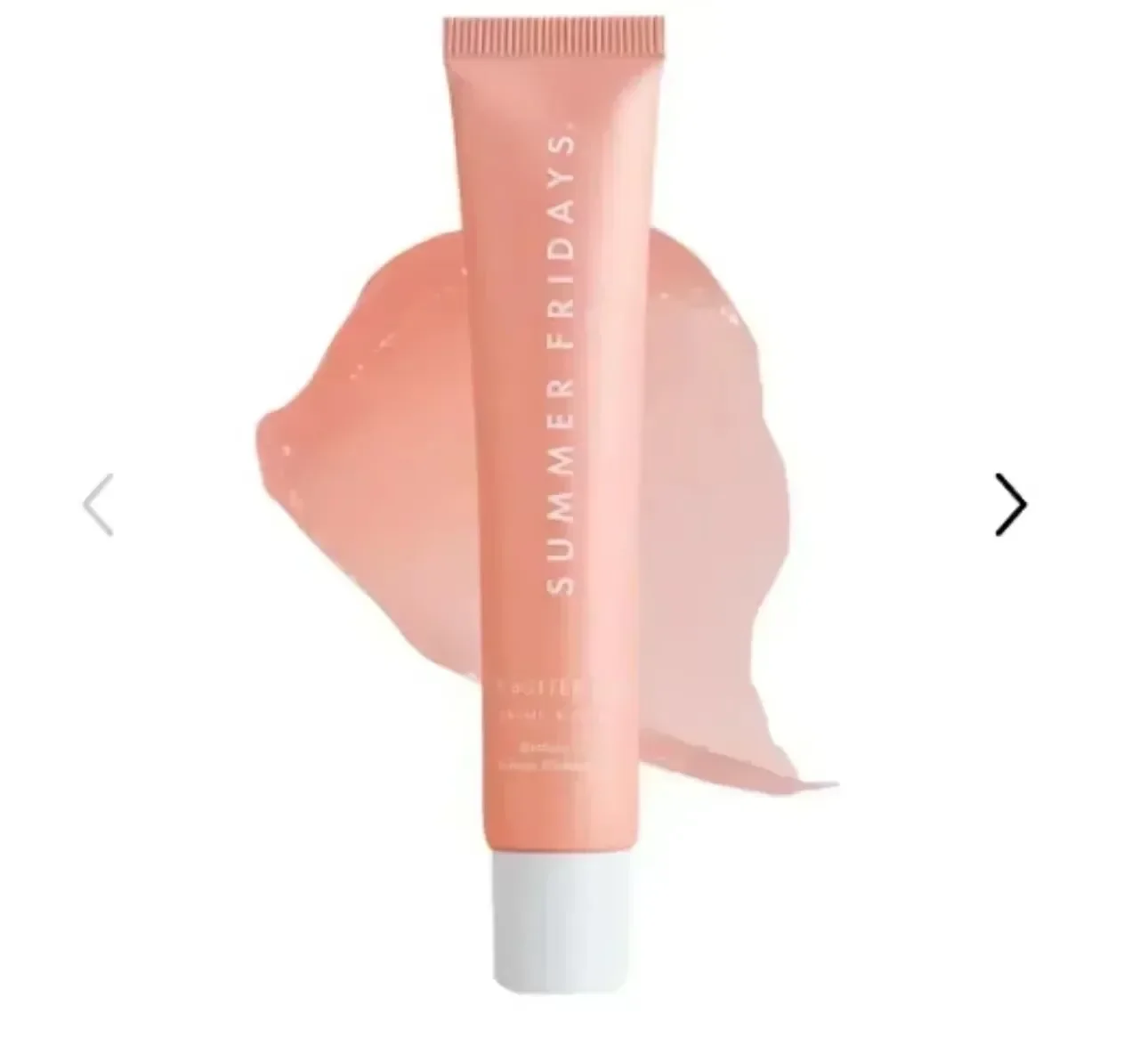 Moisturizing Summer Fridays Lip Balm, Vanilla Pink Sugar, Coffee Cake Lip Gloss