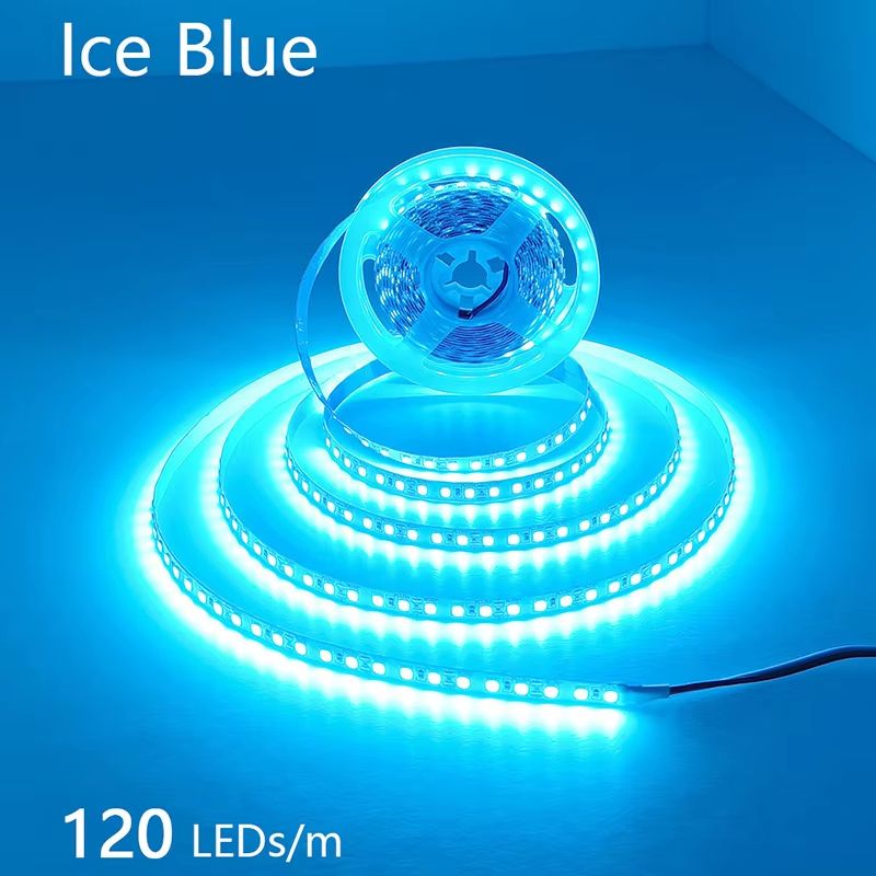 LumiFlex 2835 LED Strip Light – 5M Flexible Waterproof Light Strip DC12V/24V, 300–1200 LEDs, Cuttable Home Lighting Bar