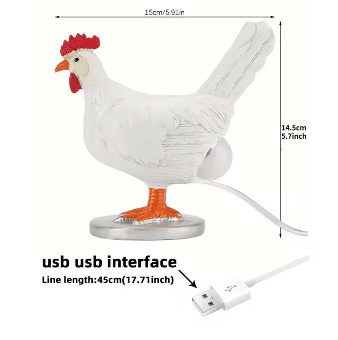 Duck Egg Chick Night Light