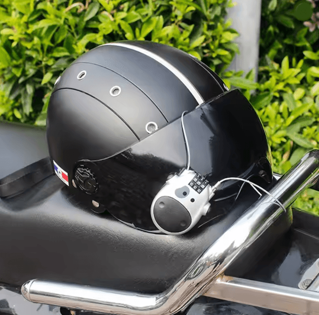 SecureFlex Retractable Bike Cable Lock With Combination Code
