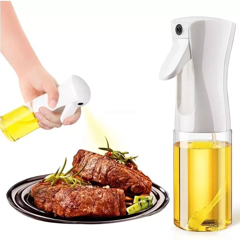 Oil Spray Bottle for Cooking and Baking 200ml and 300ml Kitchen Oil Mister