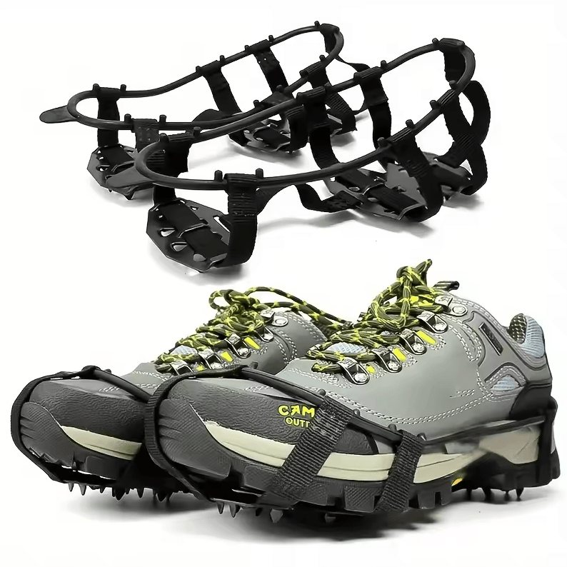 24-Tooth Anti-Slip Ice Claw Shoe Covers for Outdoor Traction