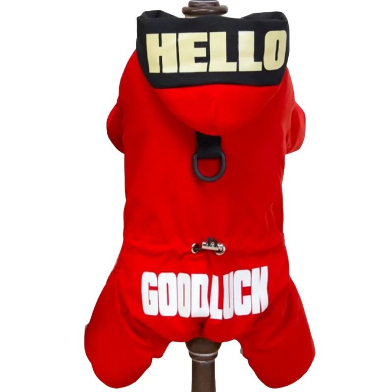 Waterproof Winter Dog Jumpsuit Warm Hooded Pet Coat S to 5XL