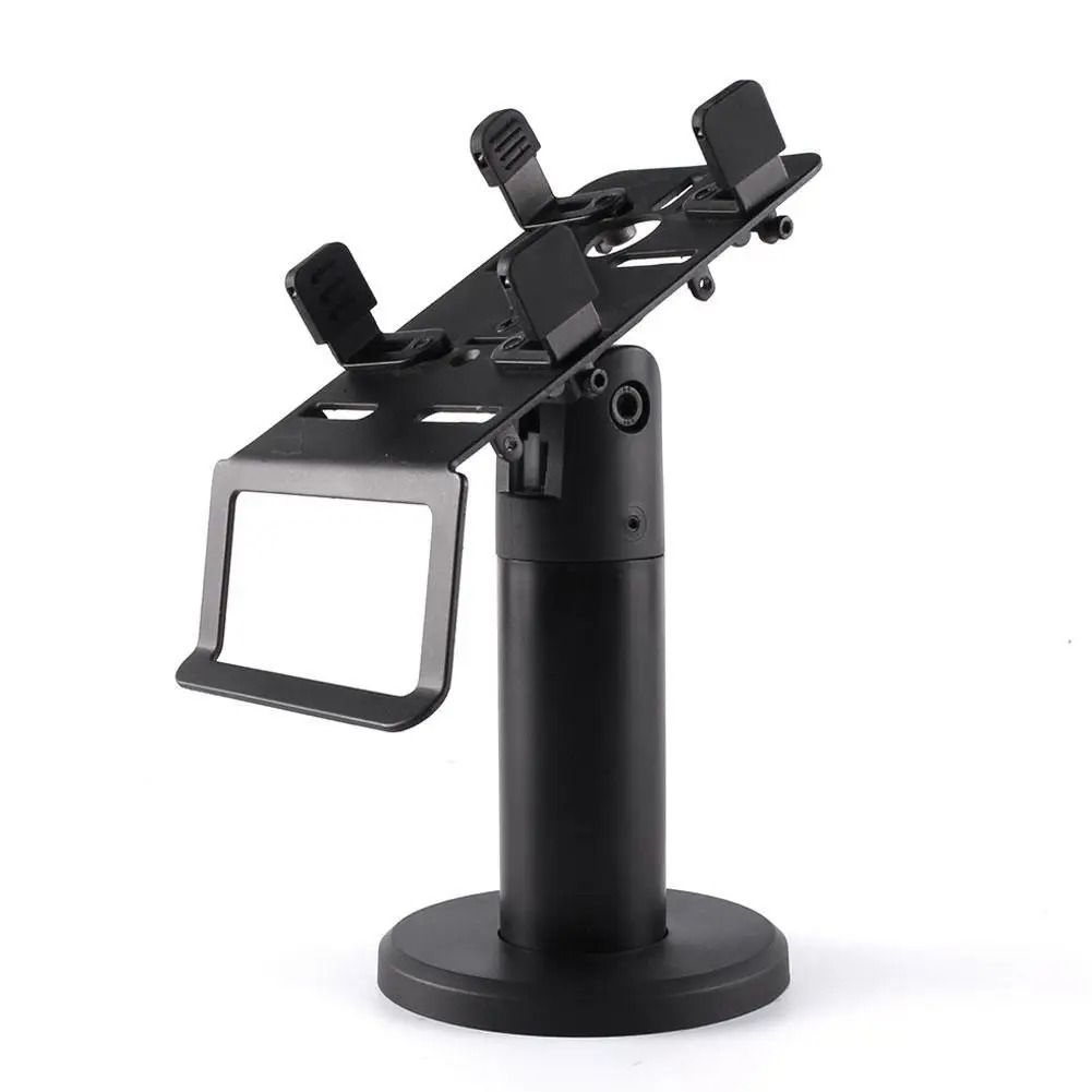 Heavy-Duty Rotatable POS Terminal Stand | 360° Adjustable Countertop Credit Card Machine Bracket