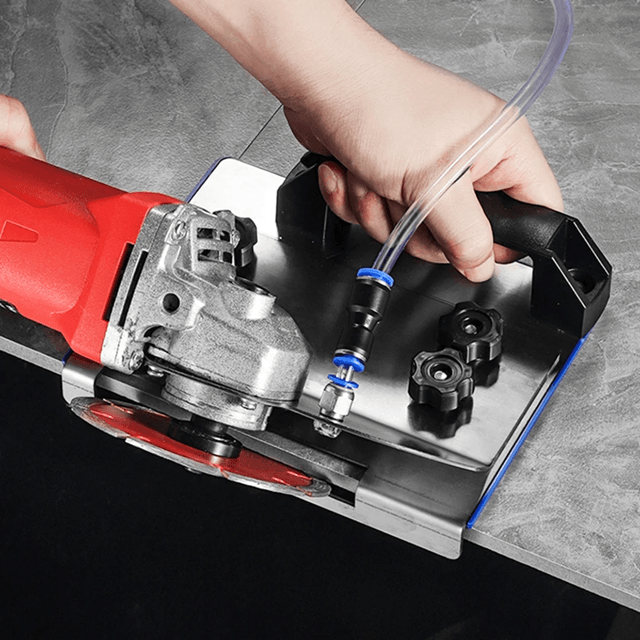 Stainless Steel 45 Degree Chamfer Tool for Angle Grinders – Ceramic Tile Edge Smoother for 100 Type Machines