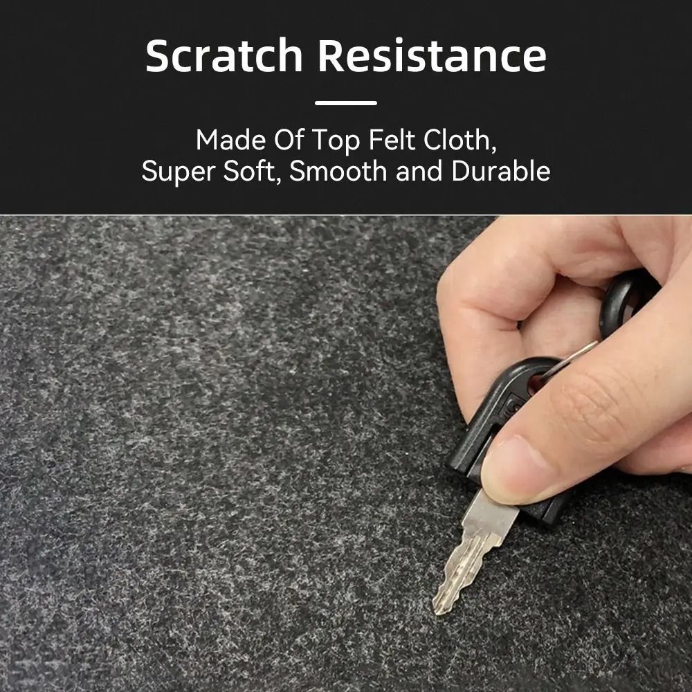 Wool Felt Gaming Desk Mat Non Slip Keyboard Mouse Pad
