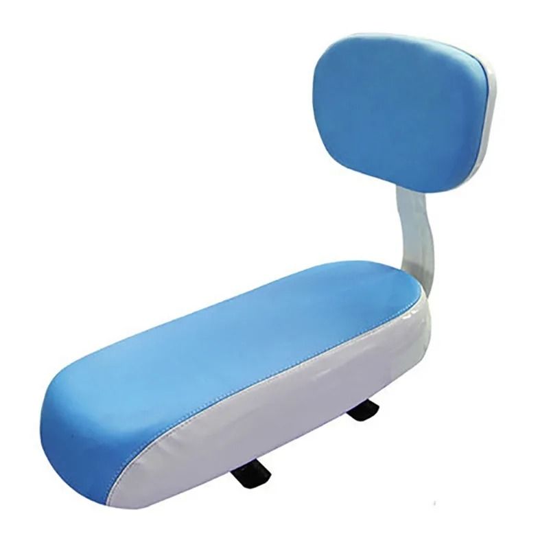 Bike Child Saddle with Back Rest Rear Rack Cushion Seat