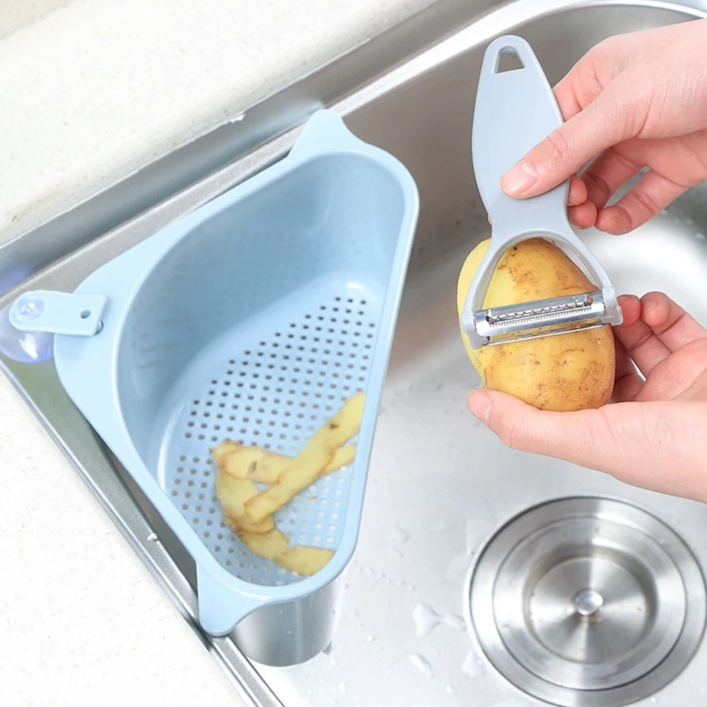 Self-Standing Sink Leftover Drainer