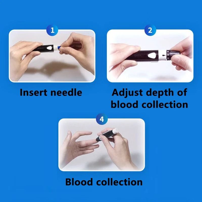 Bayer Contour Plus Blood Collection Pen with Multi Speed Adjustment
