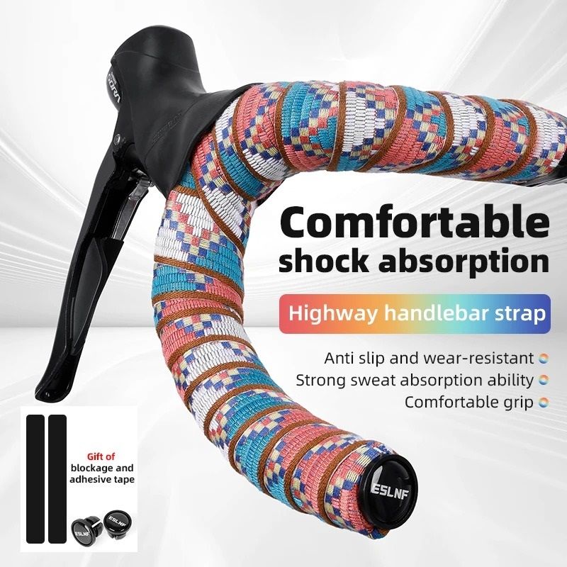 High Elasticity Anti-Slip Bicycle Handlebar Tape for Comfort and Grip