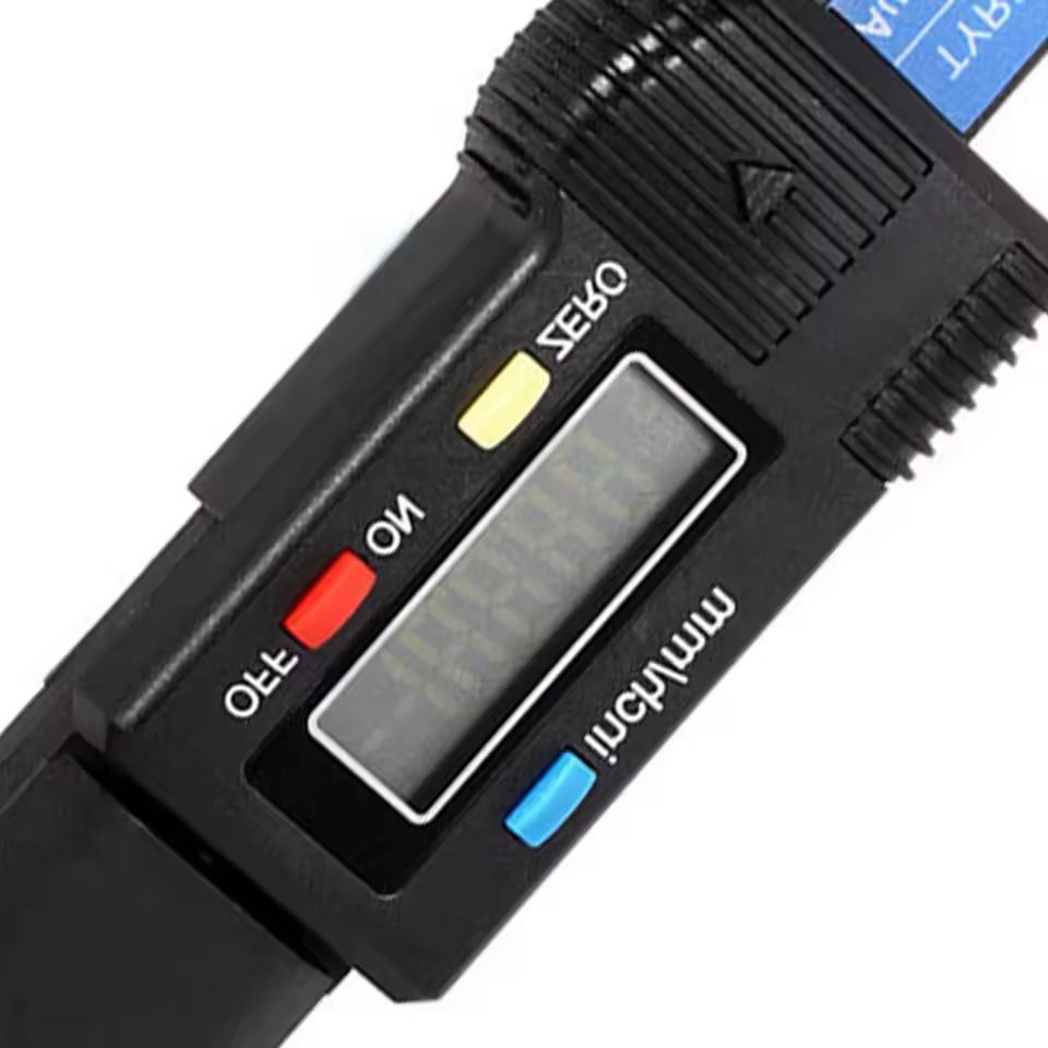 Pro-Grade Digital Tire & Depth Gauge Caliper (0–25 mm)