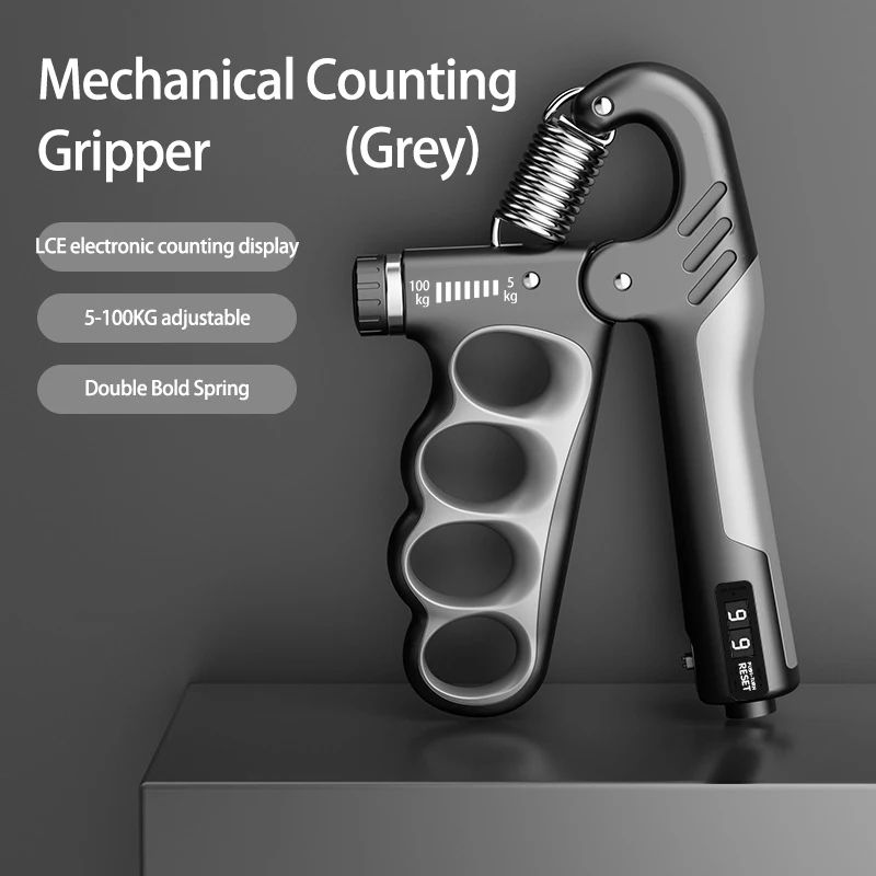 Adjustable Hand Grip Strengthener and Wrist Expander