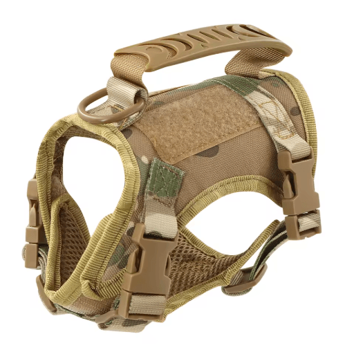Tactical Escape-Proof Cat Harness with Control Handle