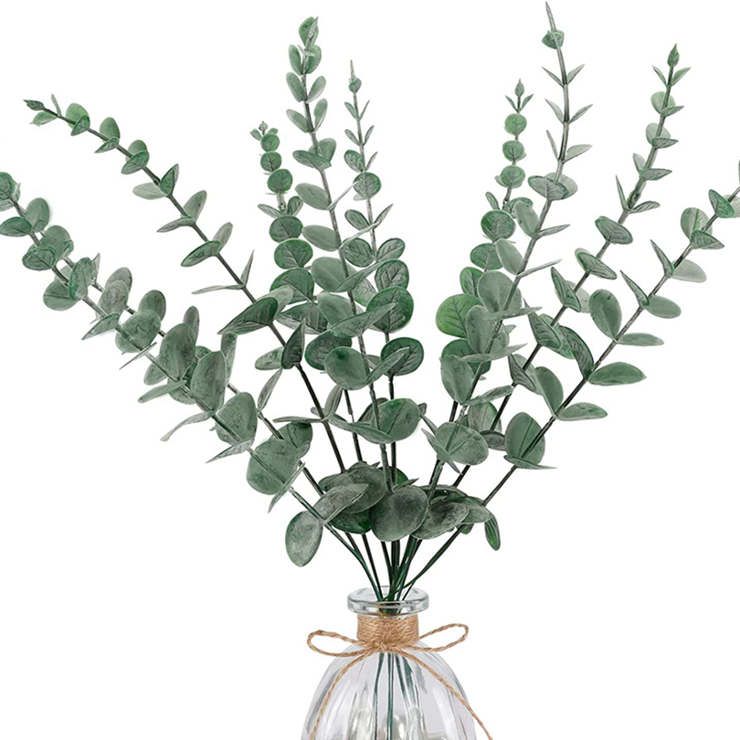 Artificial Plants Eucalyptus, Leaves for Christmas Home Wedding, Wall Wreaths Decoration DIY Gift