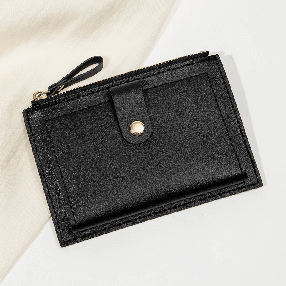 SlimLuxe Mini Card Holder Wallet