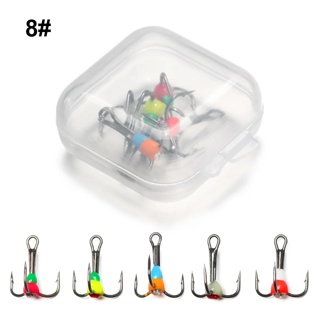 Durable High Carbon Steel Fishing Three-jaw Hook, Sinking Bait Fishing Tackle Tools