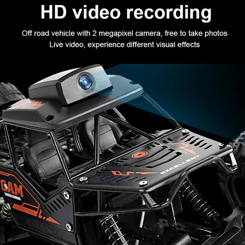 RC Car with HD Camera and Wi-Fi FPV Remote Control Stunt SUV