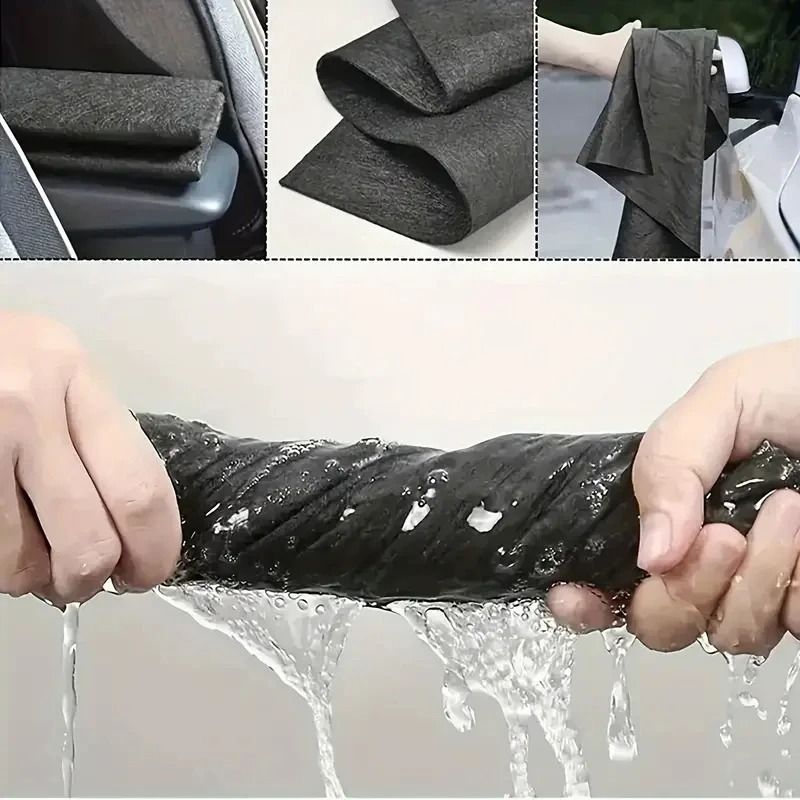 Magic Glass Cleaning Cloth – Thickened Streak-Free Towel & Reusable Dual-Sided Eraser