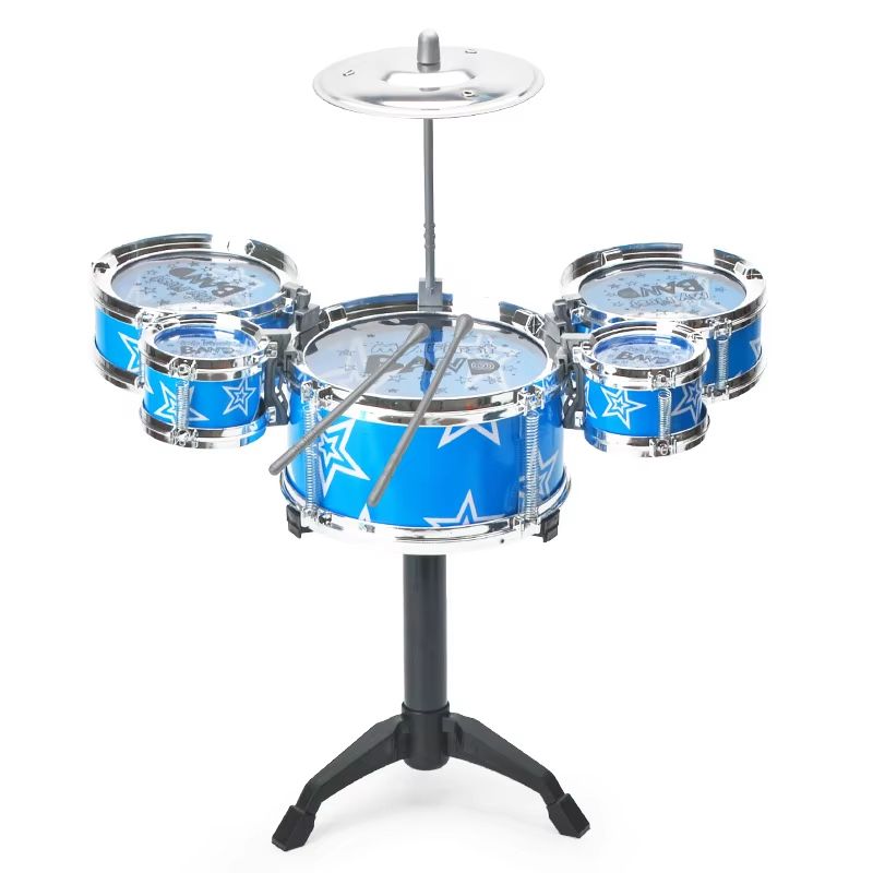 Child Beginner Drum Set Toy – Dynamic Jazz Percussion Instrument for Kids