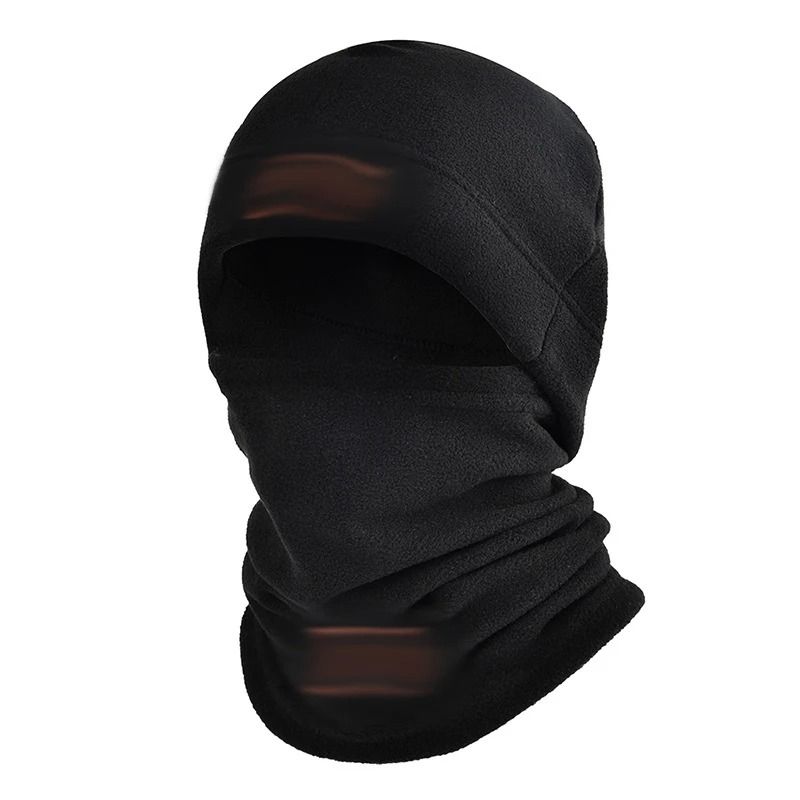 Autumn and Winter Fleece Thermal Hat and Neck Cover Set