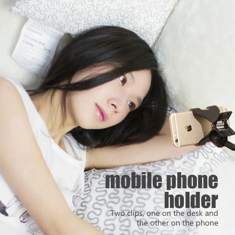 Flexible Lazy Bracket – Universal 360° Bed and Desktop Stand