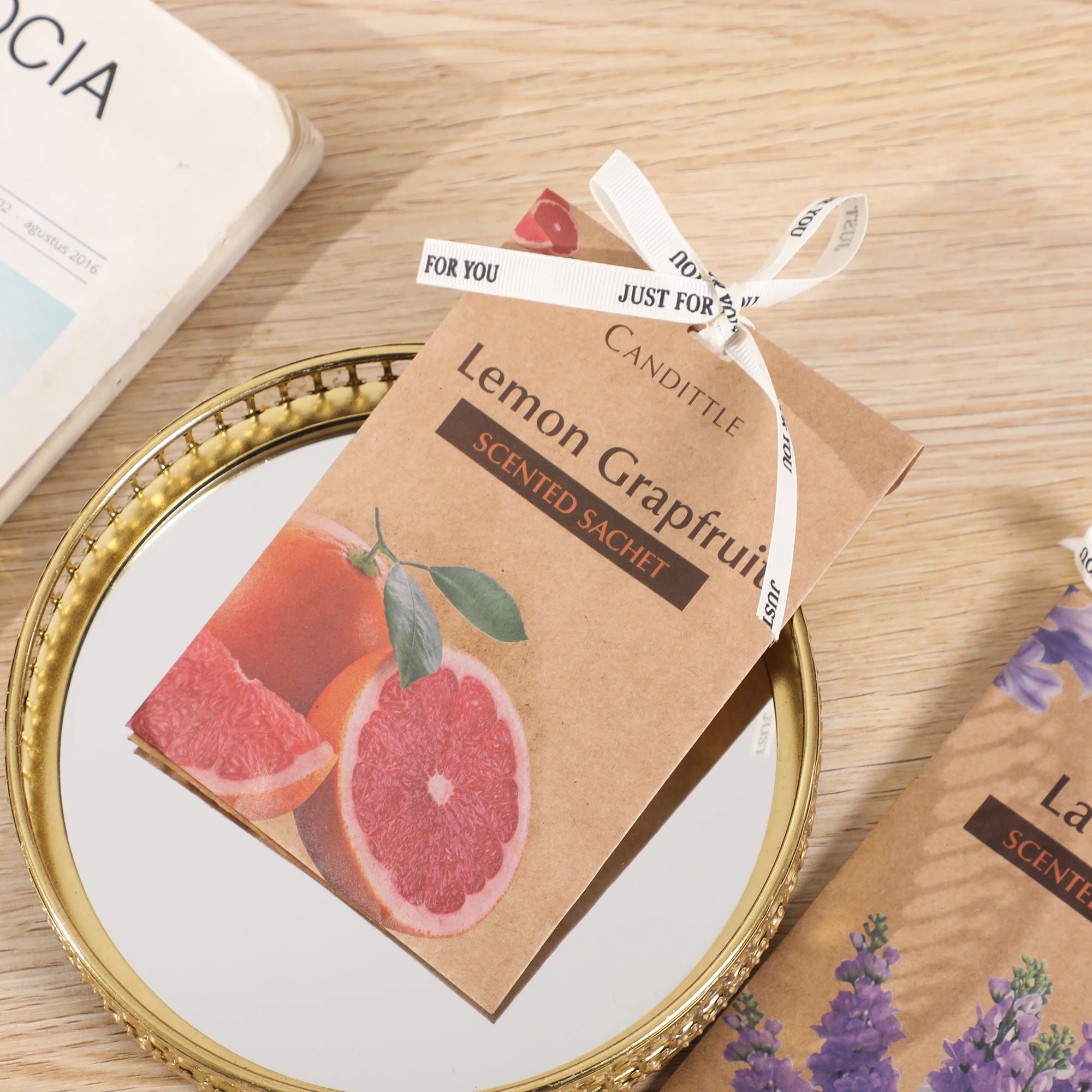 6 Pack Scented Sachet Aroma Bags Set