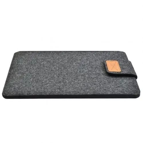 Anti Scratch felt laptop sleeve Lightweight Protective Pouch for MacBook and iPad