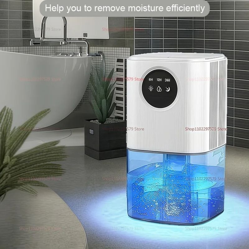 Intelligent Portable Dehumidifier for Home and Basement Moisture Control