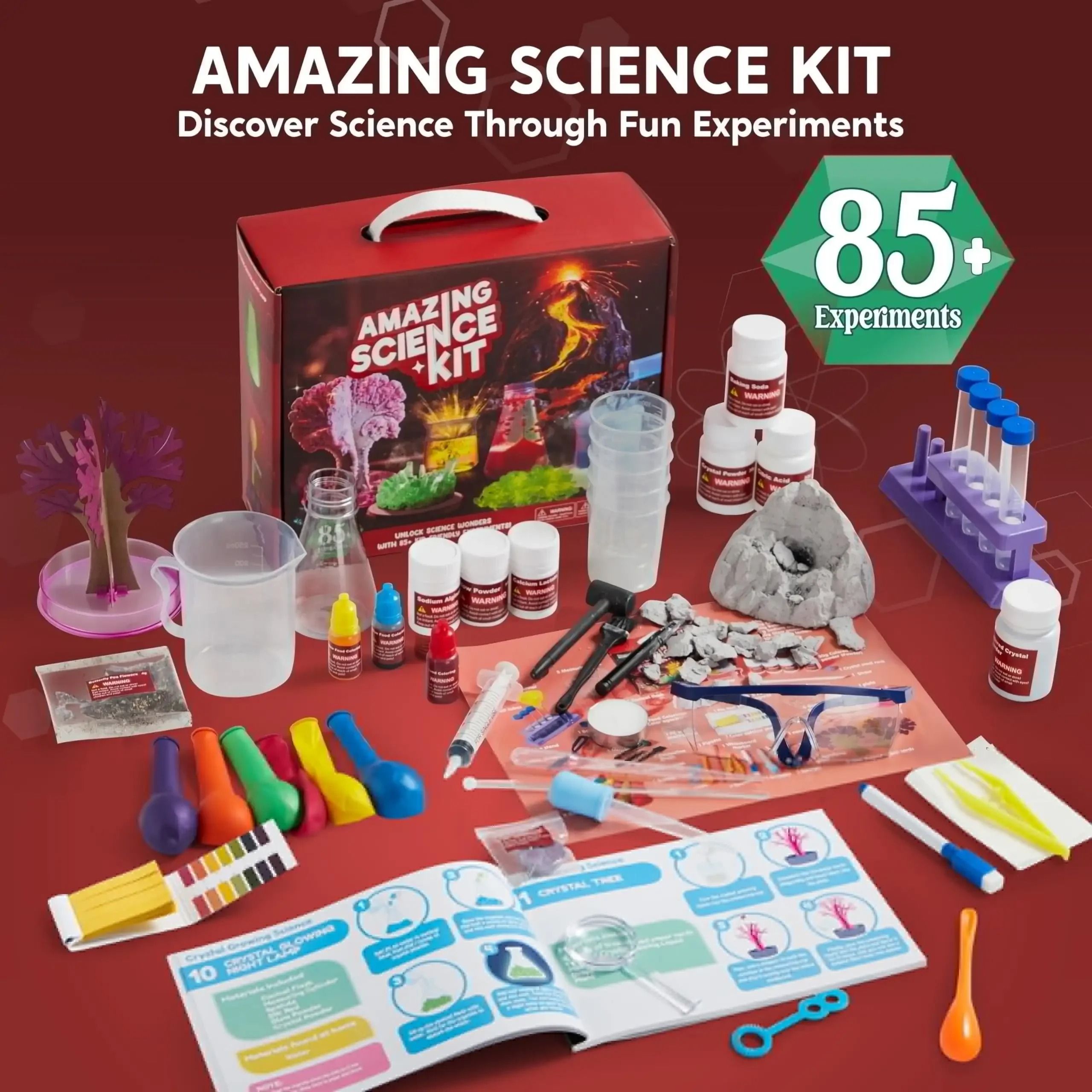 85+ STEM Science Kit – Comprehensive Educational Experiment Set