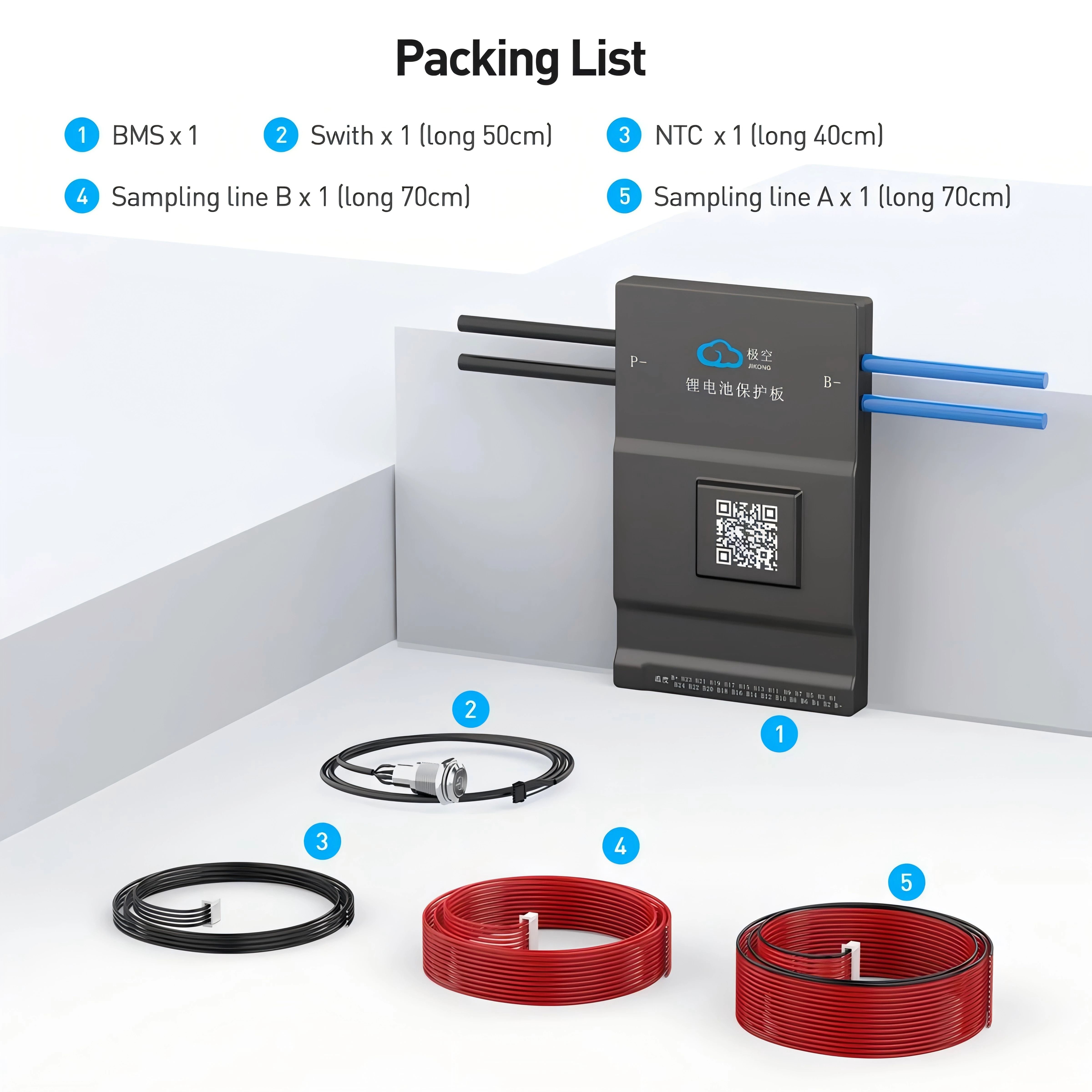 Smart Active Balance BMS Lifepo4 Li-Ion LTO Battery Management System 8S–24S 60A–600A