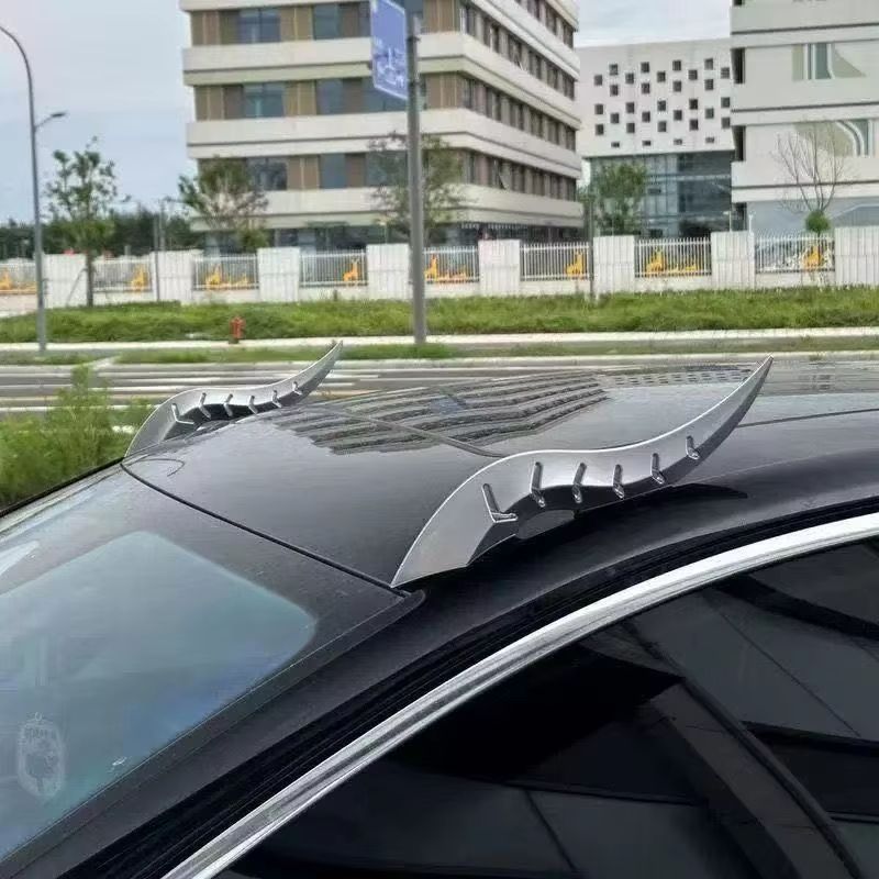 Car Dragon Horn Roof Decoration – 3D Universal Vehicle Exterior Sticker Ornament (1 Pair)