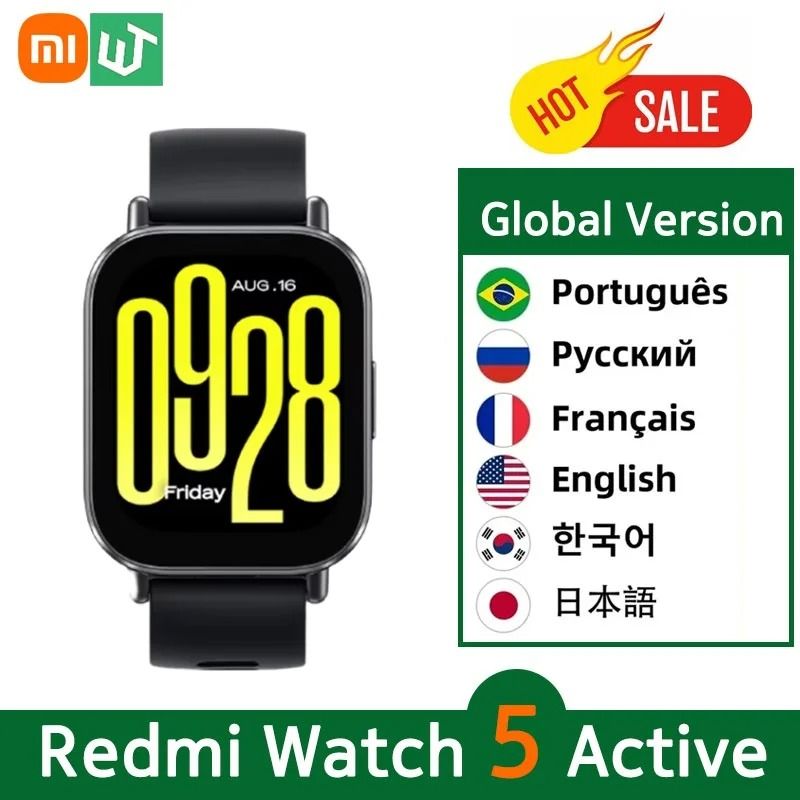 Xiaomi Redmi Watch 5 Active Global Version Smartwatch
