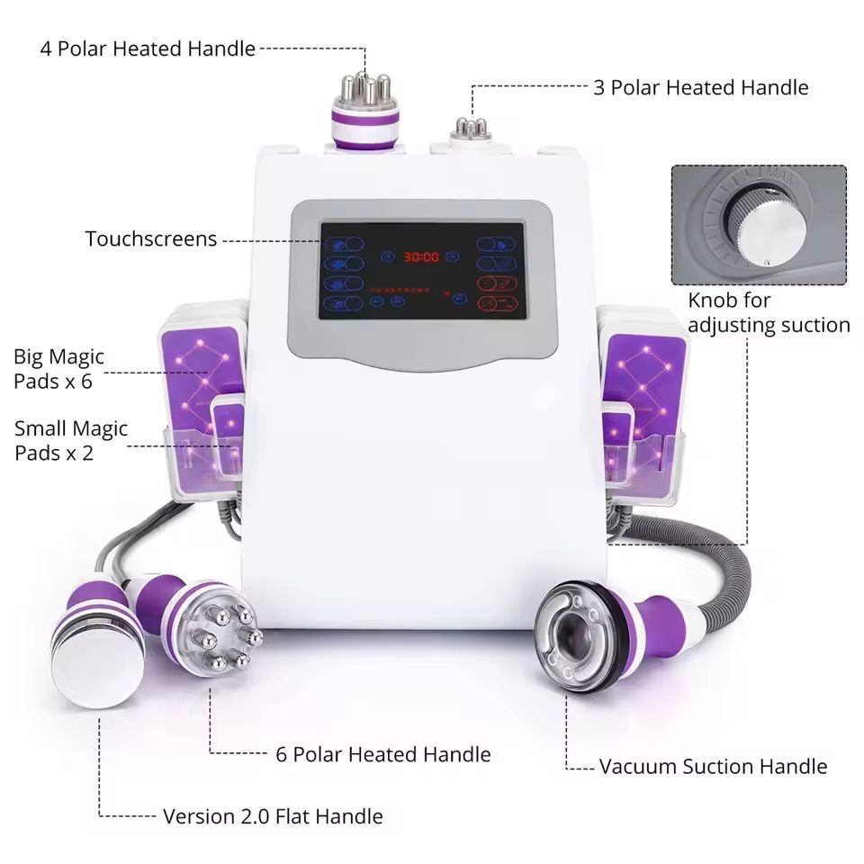 5/6/9 in 1 Cavitation Body Slimming and Skin Tightening Machine