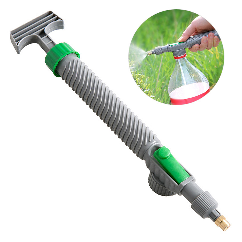 Adjustable Drink Bottle Spray Head Nozzle, High Pressure Air Pump Manual Sprayer, Agriculture Tools