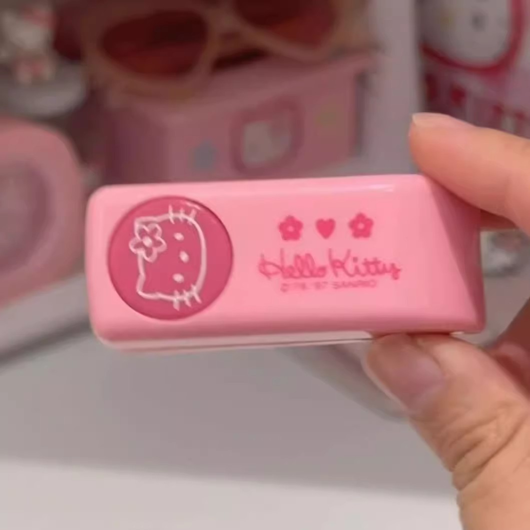 Hello Kitty Stapler Embosser Kawaii Notebook Stamp