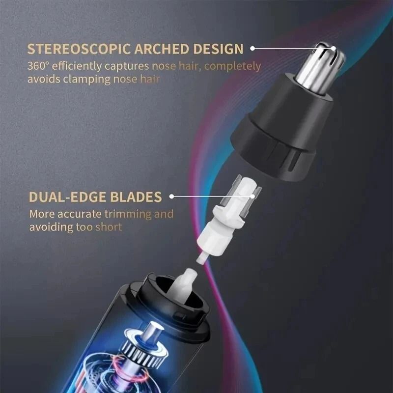 Professional 4 in 1 Precision Nose and Ear Hair Trimmer