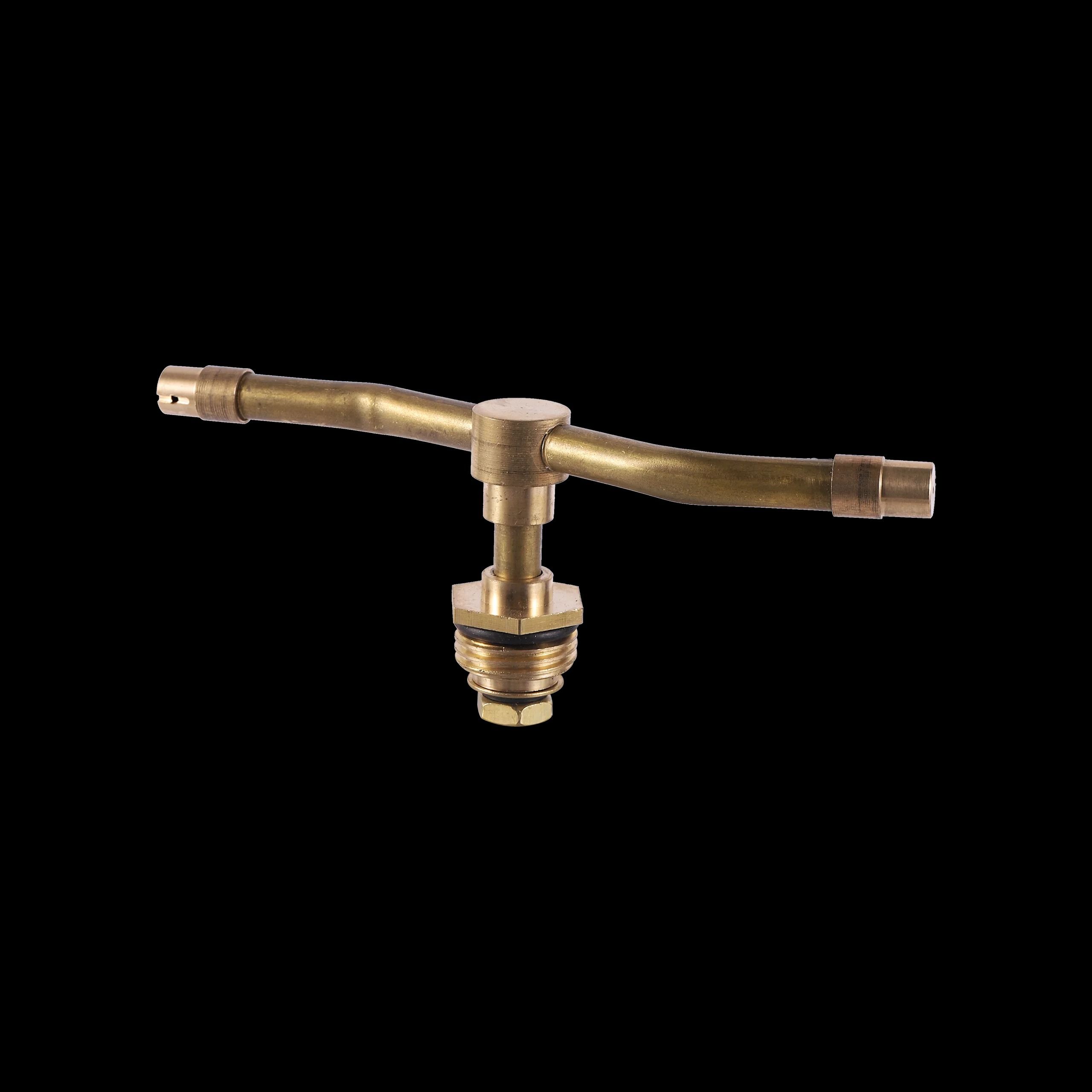 Automatic Rotating Brass Nozzle Sprinkler 2/3/4 Arm Male Thread Lawn Irrigation Watering