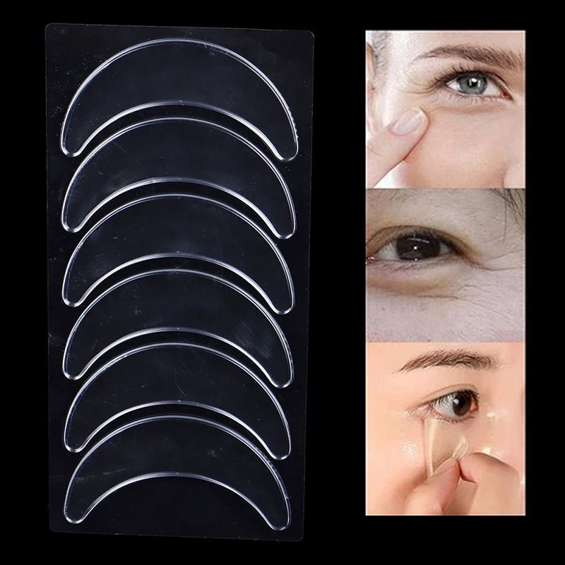 Reusable Silicone Eye Pads Anti Wrinkle Under Eye Care Patches Set