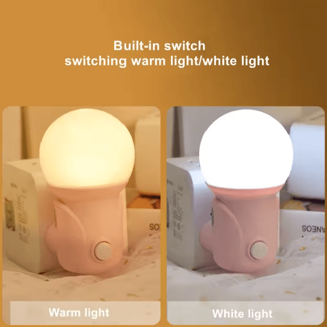 Dual Color Plug In LED Night Light