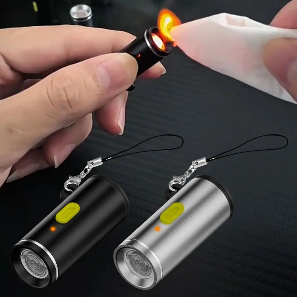 Mini Type-C Electric Lighter – Compact Flameless USB Rechargeable Lighter