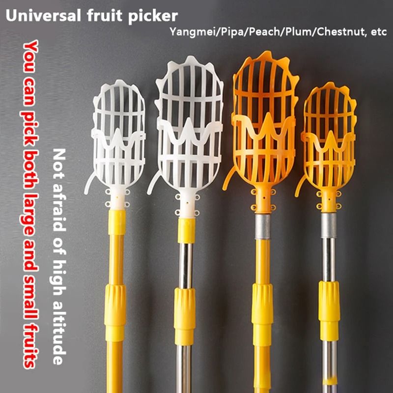High-Altitude Precision Fruit Picker – Gentle Harvest Head for Loquats & Berries