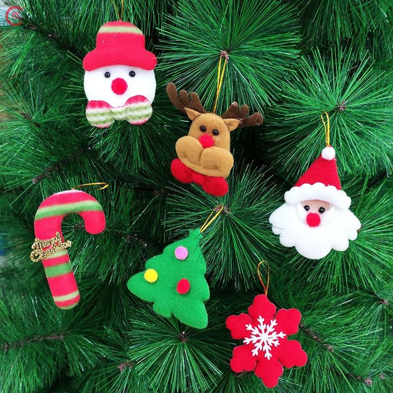 Felt Small Cute Snowman Elderly Pendant, New Christmas Tree Decoration Set, Star Top Decoration, Christmas Party